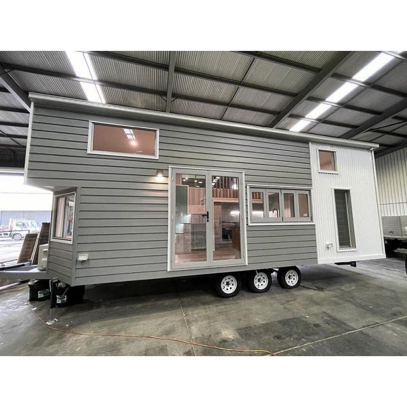 Tiny house mobile de luxe avec mezzanine – 35 m²