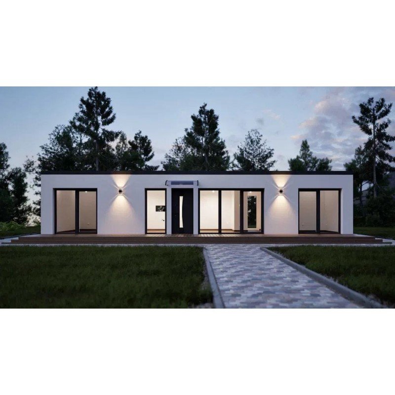 Casa llave en mano, lista para entrar a vivir, 57 m²